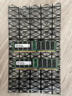 2x1GB PC2700U DDR Geheugen, Gebruikt, Ophalen of Verzenden, DDR, Desktop