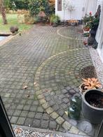 Klinkers antraciet 10x10cm, Ophalen, Gebruikt, Overige typen, 10 m² of meer