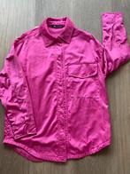 Mooi glanzend roze oversized blouse/jasje van ZARA maat S, Maat 38/40 (M), Zara, Ophalen of Verzenden, Roze