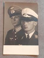 Foto Duitse soldaten met Schirmmutze wo2, Verzamelen, Foto of Poster, Duitsland, Landmacht, Verzenden