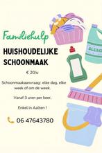 Betrouwbare schoonmaakster — 15+ jaar ervaring (Aalten e.o.), Vacatures, Vacatures | Schoonmaak en Facilitaire diensten, Vanaf 10 jaar