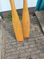 Te koop hardhouten peddels, Watersport en Boten, Peddels, Ophalen, Zo goed als nieuw