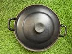 Le Creuset Braadpan / Dutch Oven - 28 cm, Ophalen of Verzenden, Zo goed als nieuw, Gietijzer, Koekenpan of Braadpan