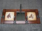 Paarden Kapstok misschien ander kleurtje geven leuk als kado, Ophalen, Gebruikt, Hout, Wandkapstok