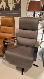 NIEUW Relaxfauteuil Indiana antraciet, met sta-op hulp, Huis en Inrichting, Fauteuils, Overige materialen, Minder dan 75 cm, Nieuw