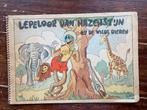 A.J. Blom Lepeloor van Hazenstijn bij de wilde dieren 1947, Ophalen of Verzenden, Gelezen, A.J. Blom, Prentenboek