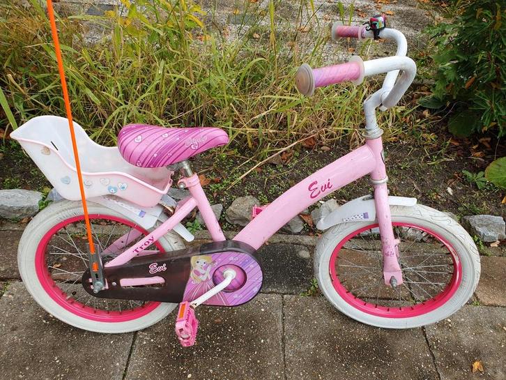 Mooie Evi Troy meisjesfiets 20 inch, Fietsen en Brommers, Fietsen | Meisjes, Gebruikt, 20 inch, Ophalen