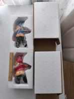 Set van 4 Tuinkabouters–24 cm–2x Rood&2x Blauw–Nieuw in Doos, Tuin en Terras, Tuinbeelden, Ophalen of Verzenden, Nieuw, Kunststof