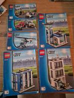 lego politiebureau, Ophalen, Zo goed als nieuw, Complete set, Lego