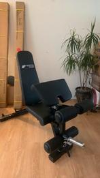 Newton Fitness workout Halterbank - Black Series 40, Sport en Fitness, Fitnessapparatuur, Ophalen, Benen, Zo goed als nieuw, Metaal