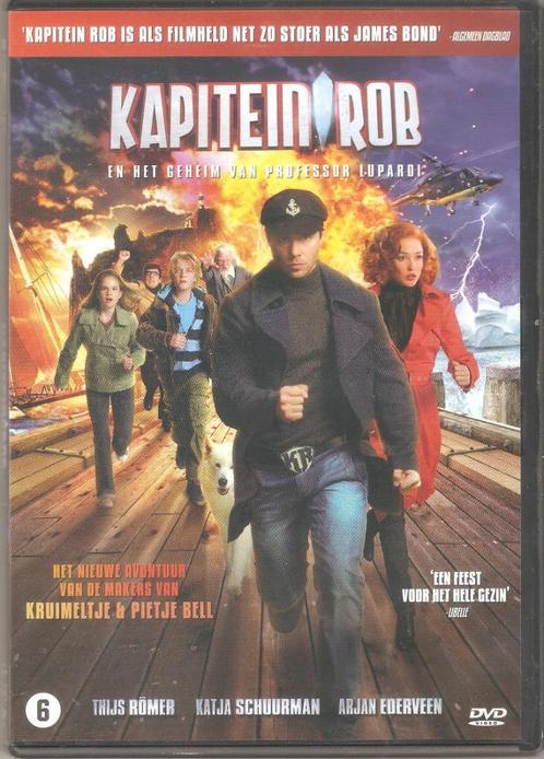 Kapitein Rob en het geheim van Prof. Lupardi, Cd's en Dvd's, Dvd's | Kinderen en Jeugd, Zo goed als nieuw, Film, Avontuur, Vanaf 6 jaar