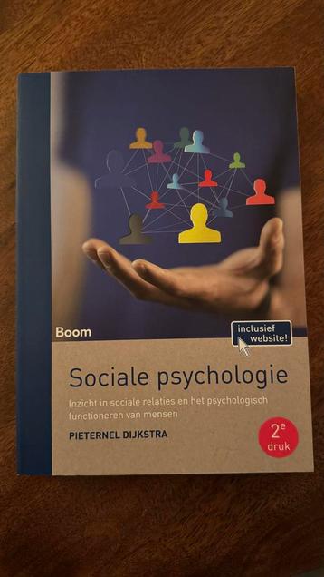Leerboek Sociale Psychologie - Dijkstra beschikbaar voor biedingen