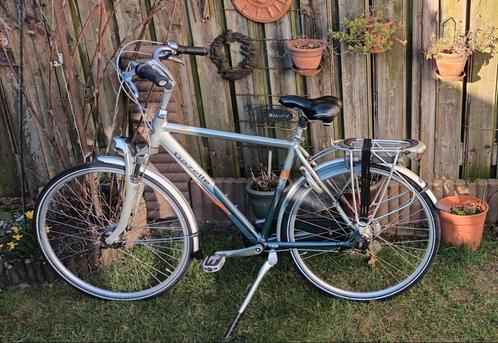 Gazelle heren jongensfiets 28/53, Fietsen en Brommers, Fietsen | Jongens, Gebruikt, 26 inch of meer, Handrem, Versnellingen, Ophalen
