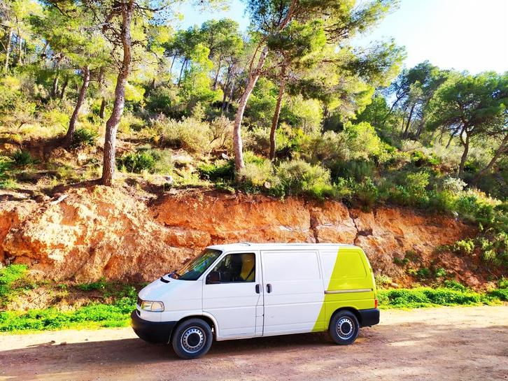 VW T4 Volkwagen busje camper Camperbus 2.5 TDI uit 2002., Caravans en Kamperen, Campers, tot en met 2, Buscamper of Camperbus