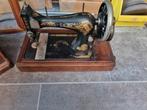 Antieke Singer handnaaimachine, Antiek en Kunst, Antiek | Naaimachines, Ophalen
