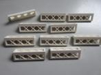 nr. 8485, 10 Witte hekjes 1x4x1. Verzenden is mogelijk., Kinderen en Baby's, Speelgoed | Duplo en Lego, Ophalen, Zo goed als nieuw