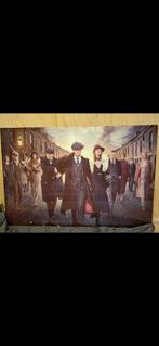Glas schilderij Peaky blinders, Ophalen, 125 cm of meer, Zo goed als nieuw, Schilderij