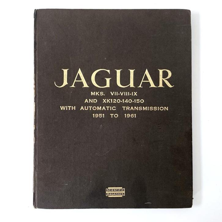 Jaguar workshop manual voor mkVII-VIII-IX en XK120-140-150, Auto diversen, Handleidingen en Instructieboekjes, Verzenden