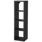 3 kallax kast zwart en 8 drona, Ophalen, Gebruikt, 25 tot 50 cm