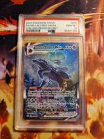 Shadow rider calyrex Vmax alt art chilling reign psa10 minty, Ophalen of Verzenden, Zo goed als nieuw, Losse kaart