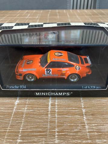 Minichamps Porsche 934 Jagermeister 1/43 Nieuw beschikbaar voor biedingen
