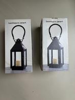 Twee lantaarns/windlichten voor tuin of balkon, Ophalen, Nieuw, Overige typen