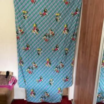 Mickey Mouse 1-persoons dekbedovertrek met kussensloop. beschikbaar voor biedingen