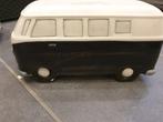 spaarpot vw volkswagen bus t1 blauw wit groot, Verzamelen, Spaarpotten, Ophalen, Steen, Aardewerk of Keramiek, Vervoermiddel