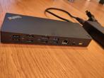 Lenovo ThinkPad docking Hybrid station voor 2 schermen, Lenovo ThinkPad, Ophalen of Verzenden, Zo goed als nieuw, Docking station