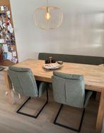 Eetkamertafel Woood Largo eiken 180x85x78, Ophalen, Gebruikt, 75 cm of meer, Eikenhout