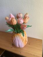 kunsttulpen tulpen vaas, Huis en Inrichting, Woonaccessoires | Kunstplanten en Kunstbloemen, Ophalen of Verzenden, Nieuw