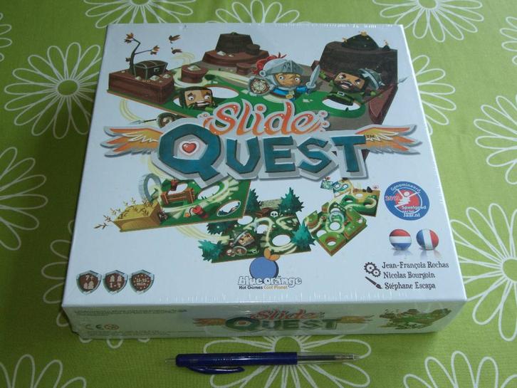 Nieuw in seal: Slide Quest - spannend coöperatief bordspel, Hobby en Vrije tijd, Gezelschapsspellen | Bordspellen, Nieuw, Een of twee spelers