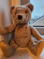 Zeldzame Steiff beer met dubbele knop en vaantje, Ophalen of Verzenden