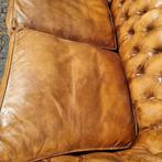 Oude Chesterfield bank / slaapbank + BEZORGING GRATIS, Ophalen of Verzenden