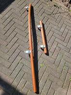 Houten trapleuning huis, Doe-het-zelf en Verbouw, Ladders en Trappen, Ophalen, Gebruikt, Minder dan 2 meter