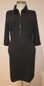 ANNA VAN TOOR Prachtige zwarte jersey jurk maat S, Maat 38/40 (M), Zwart, Ophalen of Verzenden, Zo goed als nieuw
