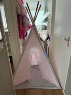 Roze stoffen tipi tent, Ophalen, Zo goed als nieuw