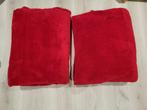 2 nog nieuwe rood met glitter plaid s (teddy) unique living, Huis en Inrichting, Woonaccessoires | Plaids en Woondekens, Ophalen of Verzenden