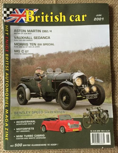 British Car: MG MGC GT, Mini Cabrio, Aston Martin DB2/4 DHC, Boeken, Auto's | Folders en Tijdschriften, Gelezen, Algemeen, Ophalen of Verzenden