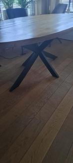 Grote ovale Mango eettafel, Huis en Inrichting, Tafels | Eettafels, Overige materialen, Mango, 100 tot 150 cm, 200 cm of meer