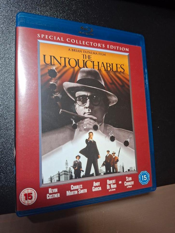 Blu-ray: The Untouchables, Cd's en Dvd's, Blu-ray, Zo goed als nieuw, Thrillers en Misdaad, Verzenden