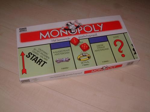 Monopoly 1985 Parker Ref 560014, Hobby en Vrije tijd, Gezelschapsspellen | Bordspellen, Zo goed als nieuw, Vijf spelers of meer