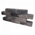 muurblokken Catrock zwart/grijs, Tuin en Terras, Ophalen, Blok, Nieuw, Minder dan 25 cm