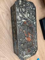 Antieke Jugendstil metalen sierdoos (ca. 1895–1915), Ophalen