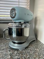 Smeg keukenmixer (lichtblauw), Witgoed en Apparatuur, Keukenmixers, 4 liter of meer, Ophalen, Zo goed als nieuw, 3 snelheden of meer