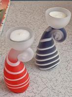 Waxine lichthouders, Huis en Inrichting, Woonaccessoires | Kandelaars en Kaarsen, Overige materialen, Ophalen of Verzenden, Zo goed als nieuw