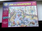 Jan van Haasteren Puzzel	- De Zeepkistenrace - 1000 stukjes, Ophalen of Verzenden, 500 t/m 1500 stukjes, Zo goed als nieuw, Legpuzzel
