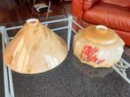 2  Franse lampenkappen 35 en 26 cm doorsnee alles in 1 koop, Huis en Inrichting, Lampen | Lampenkappen, Ophalen of Verzenden, Zo goed als nieuw