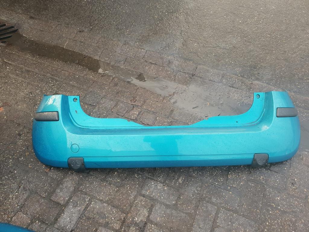 RENAULT MODUS ACHTERBUMPER BJ 2006, Gebruikt, -, -, Ophalen of Verzenden
