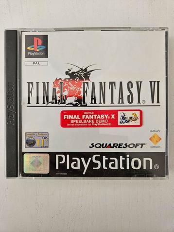 PlayStation 1: Final Fantasy VI beschikbaar voor biedingen